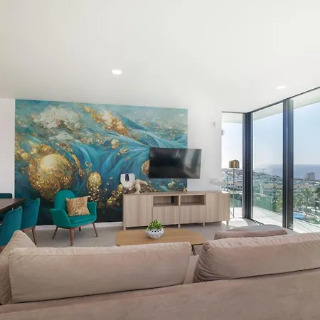 וילה 200m New A With Private, Heated Pool And Amazing Ocean View