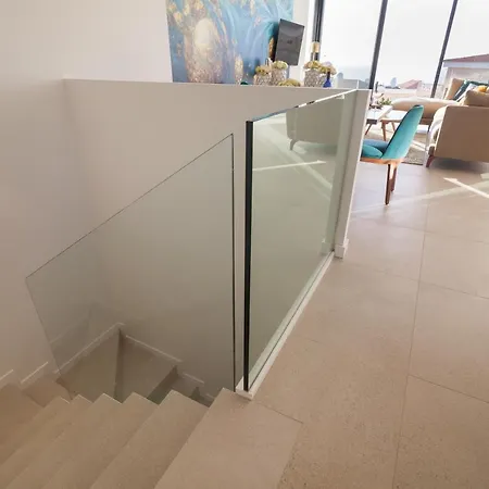 וילה 200m New A With Private, Heated Pool And Amazing Ocean View אדחה